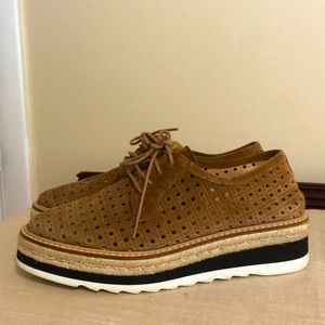 Platform Oxford Espadrilles